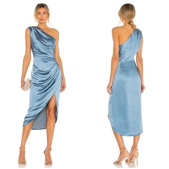 ELLIATT Cassini Dress In Blue - Picture 1 of 5